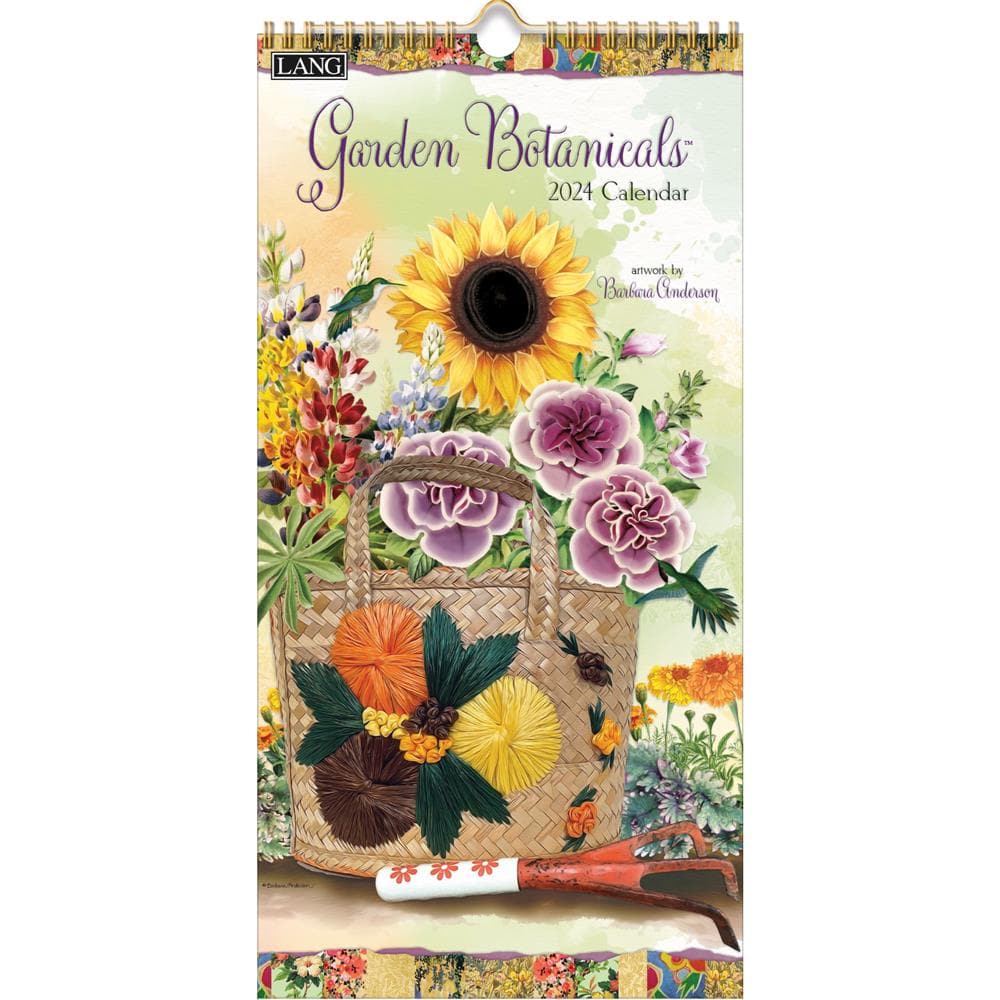 Garden Botanicals 2024 Slim Calendar - Online Exclusive product image