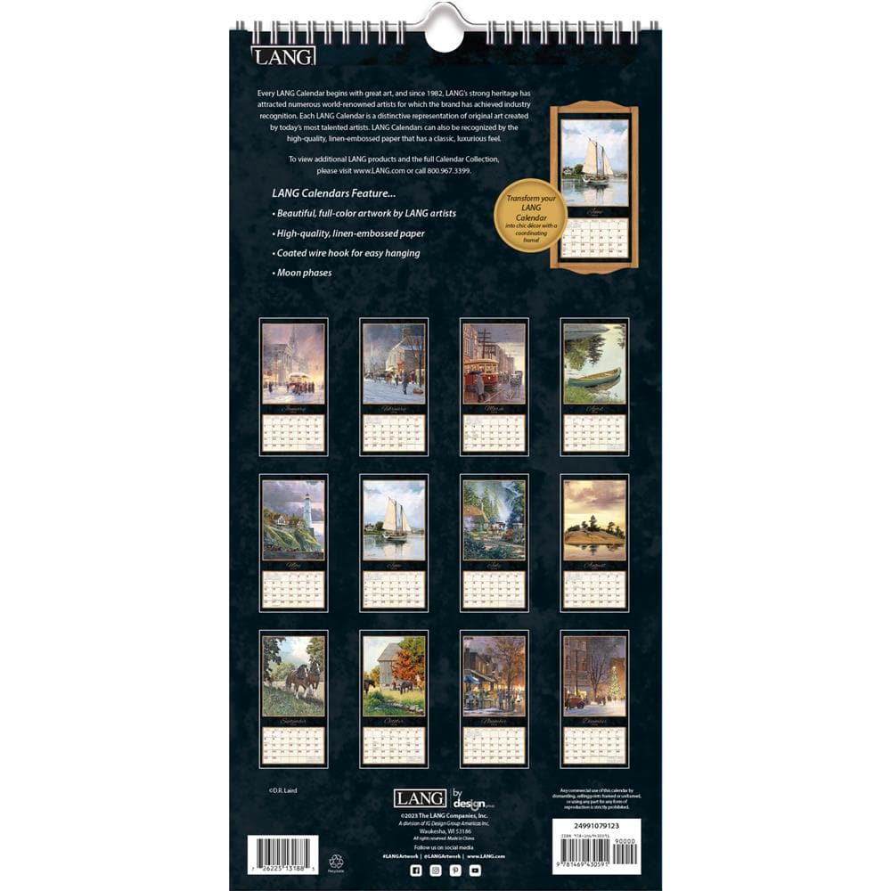 Treasured Times 2024 Slim Calendar product image