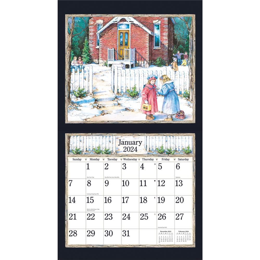 Country Welcome 2024 Special Edition Wall Calendar with Print product image