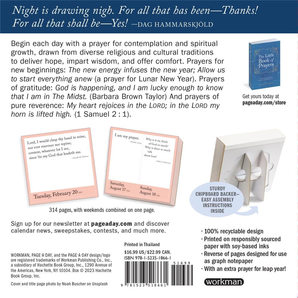 Prayer for Every Day 2024 Box Calendar product image