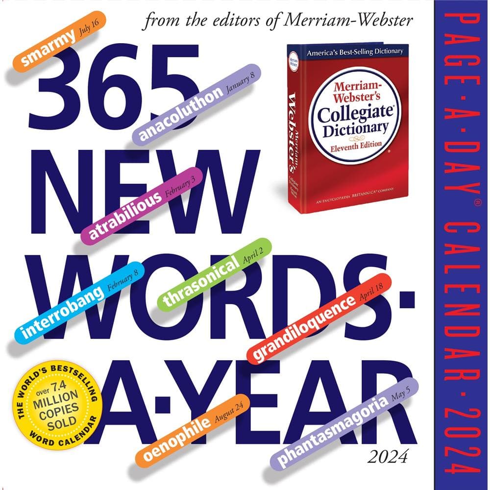 New Words 365 2024 Box Calendar product image