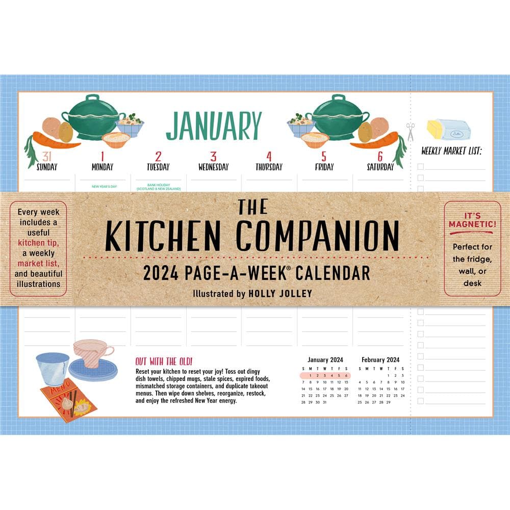 Kitchen Companion 2024 Wall Calendar product image