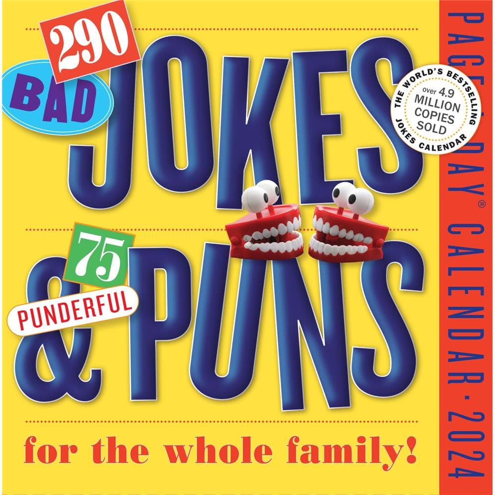 Bad Jokes and Punderful Puns 2024 Box Calendar product image