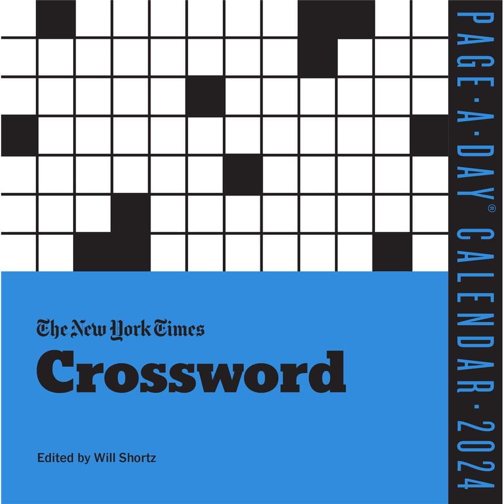 New York Times Daily Crossword 2024 Box Calendar product image