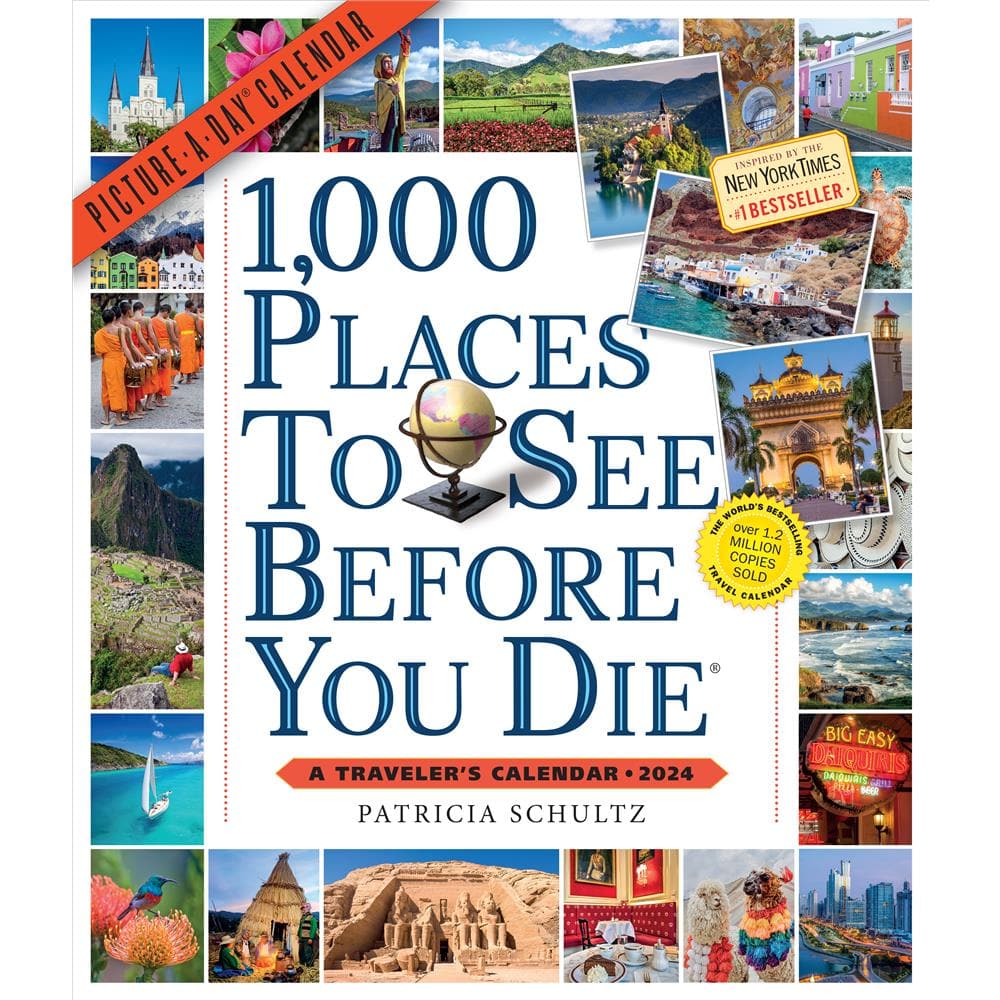 1000 Places to See Before You Die 2024 Wall Calendar product image