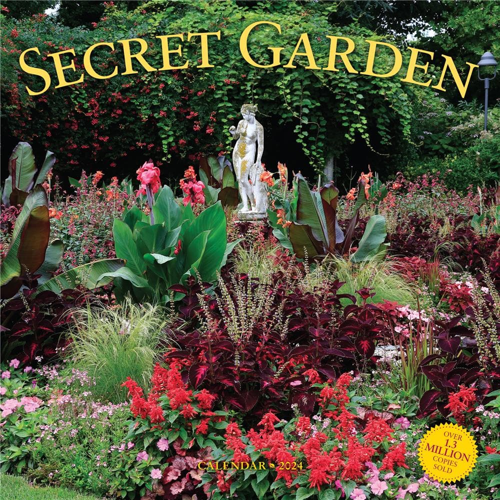 Secret Garden 2024 Wall Calendar product image