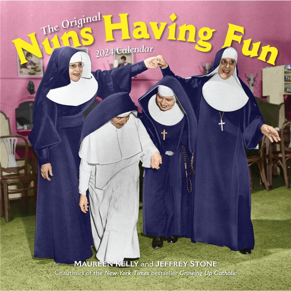 Nuns Having Fun 2024 Wall Calendar product image