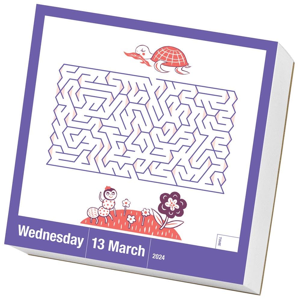 Maze A Day 2024 Box Calendar product image