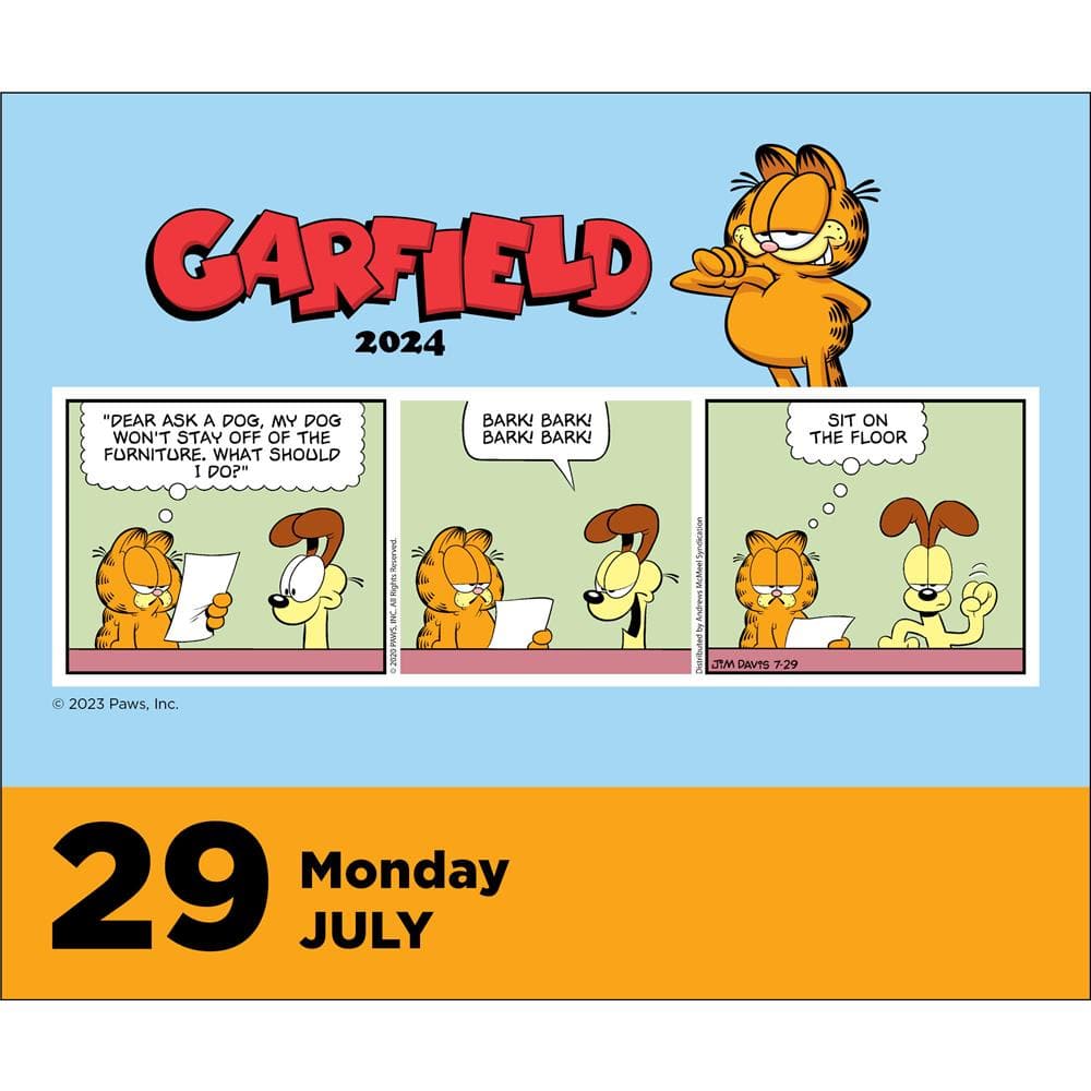 Garfield 2024 Box Calendar product image