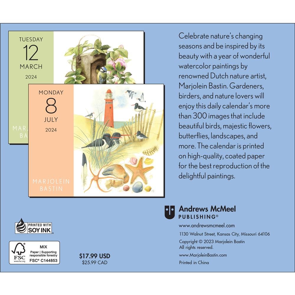Marjolein Bastin Natures Inspiration 2024 Box Calendar - Online Exclusive product image