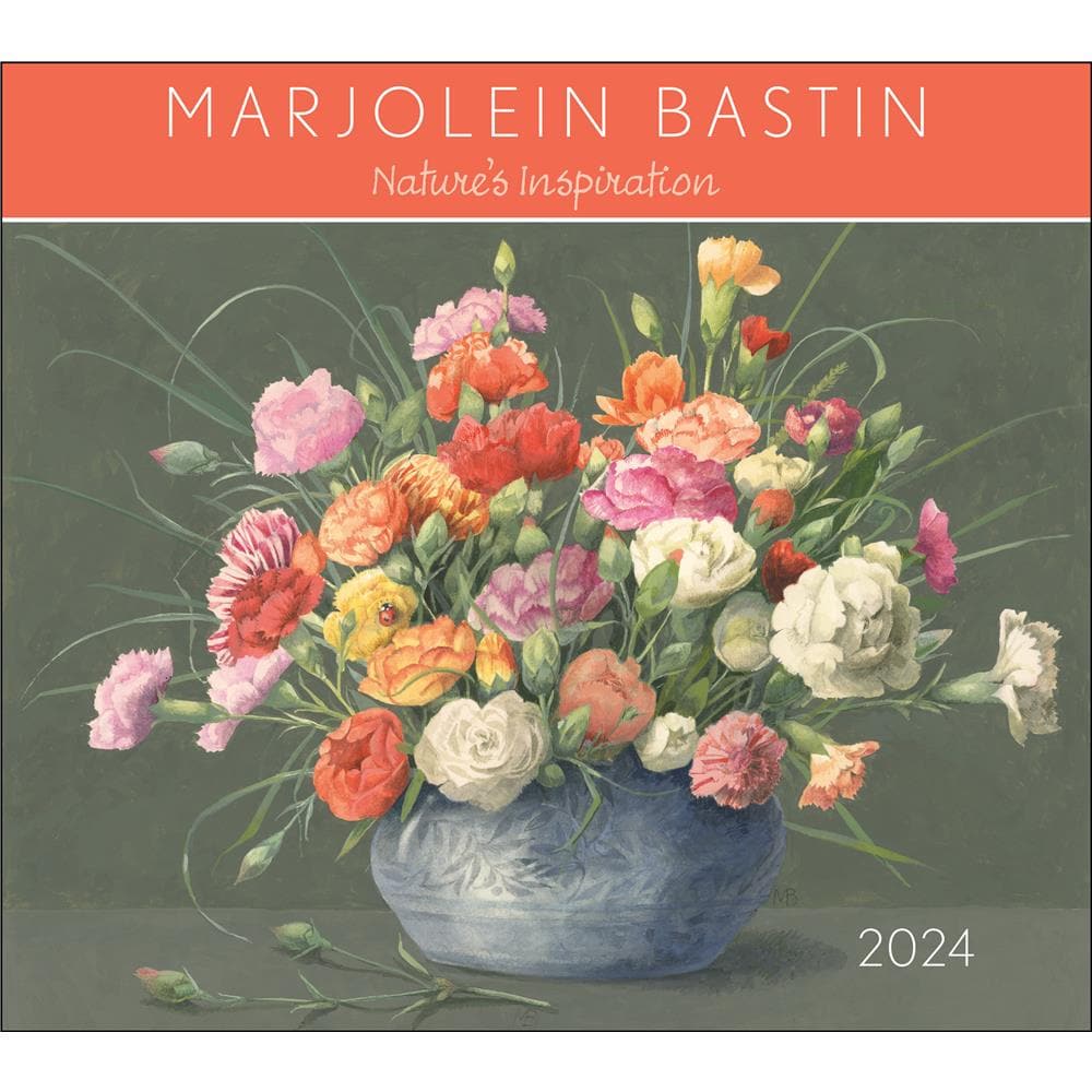 Marjolein Bastin Natures Inspiration 2024 Wall Calendar with Print product image
