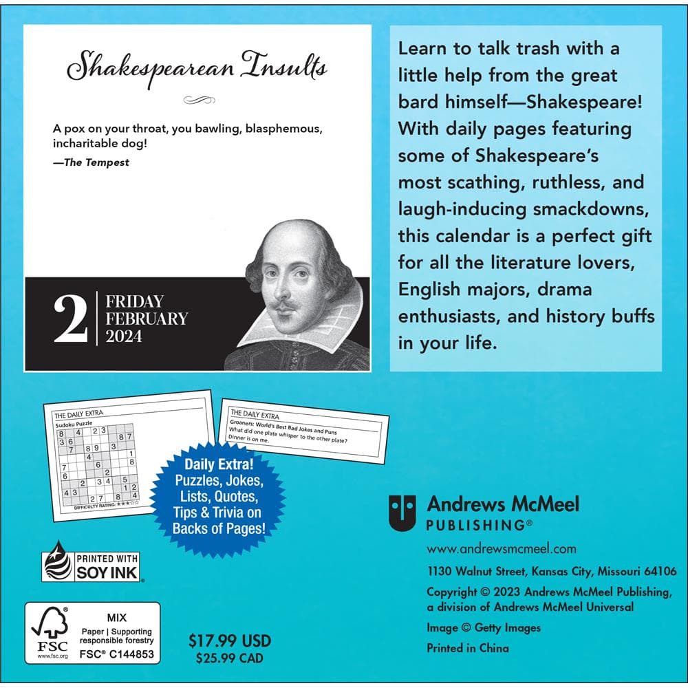 Shakespearean Insults Box product image