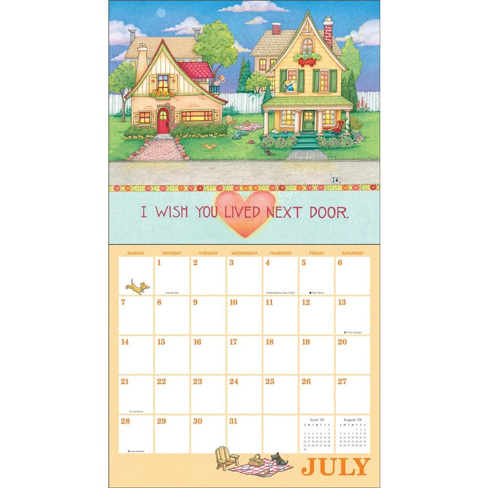 Mary Engelbreits 2024 Deluxe Wall Calendar product image