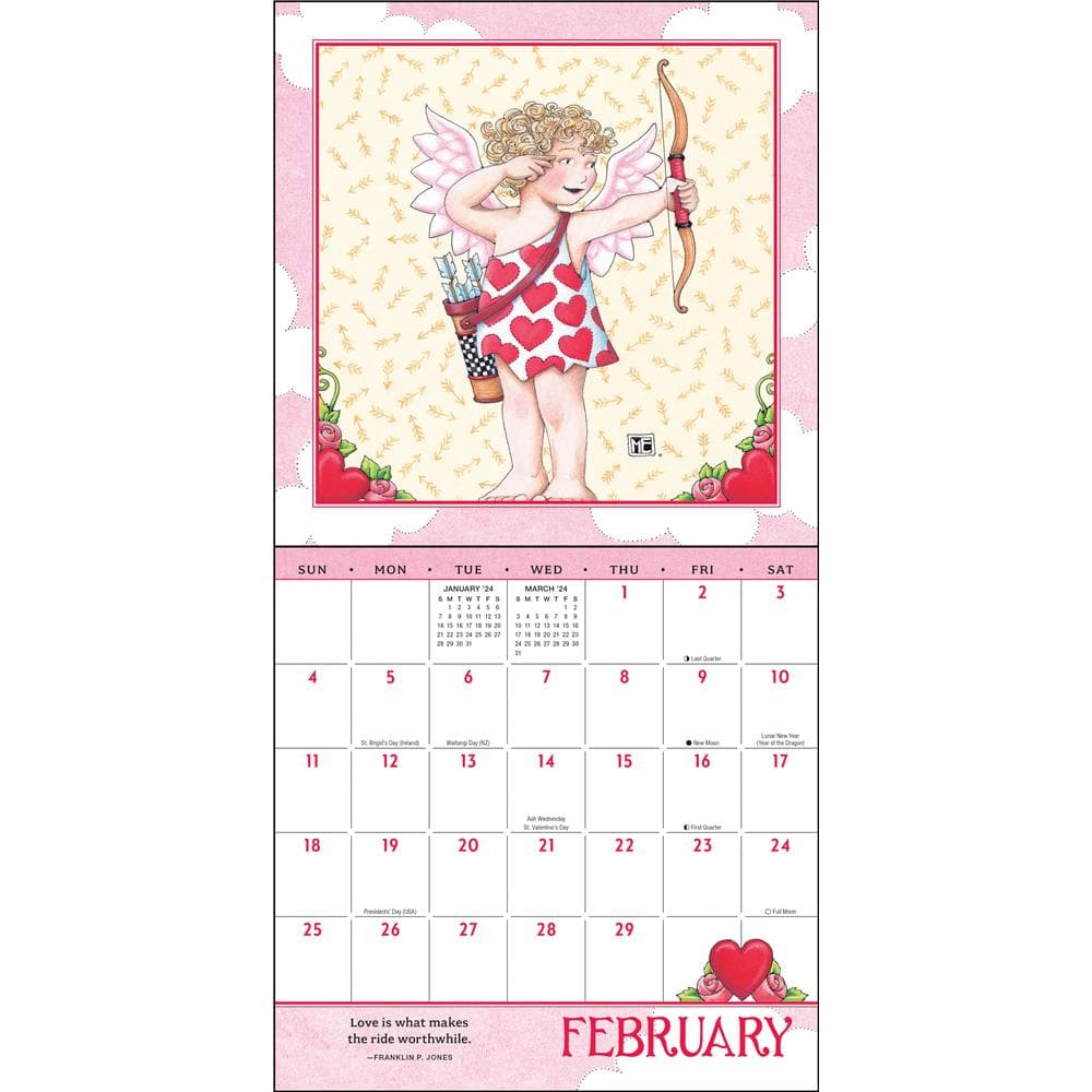 Mary Engelbreits 2024 Mini Calendar product image