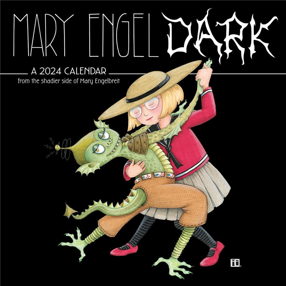Mary EngelDark 2024 Wall Calendar product image