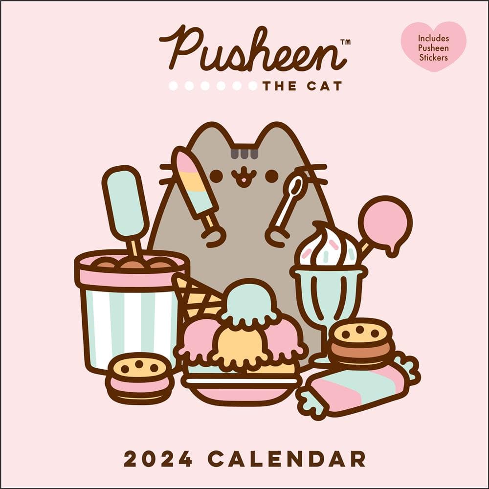 Pusheen 2024 Wall Calendar product image