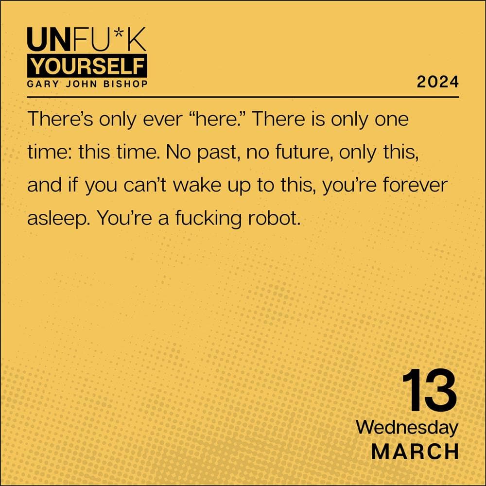 Unfuck Yourself 2024 Box Calendar product image