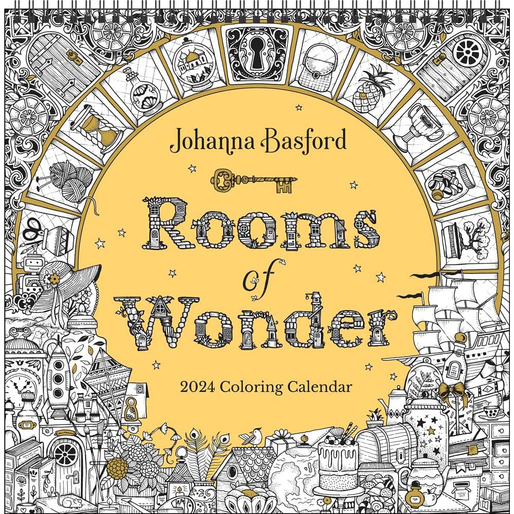 Johanna Basford Coloring 2024 Wall Calendar product image