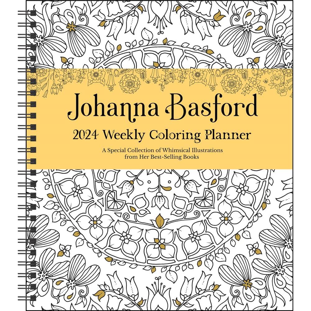 Johanna Basford Coloring 2024 Engagement Calendar product image