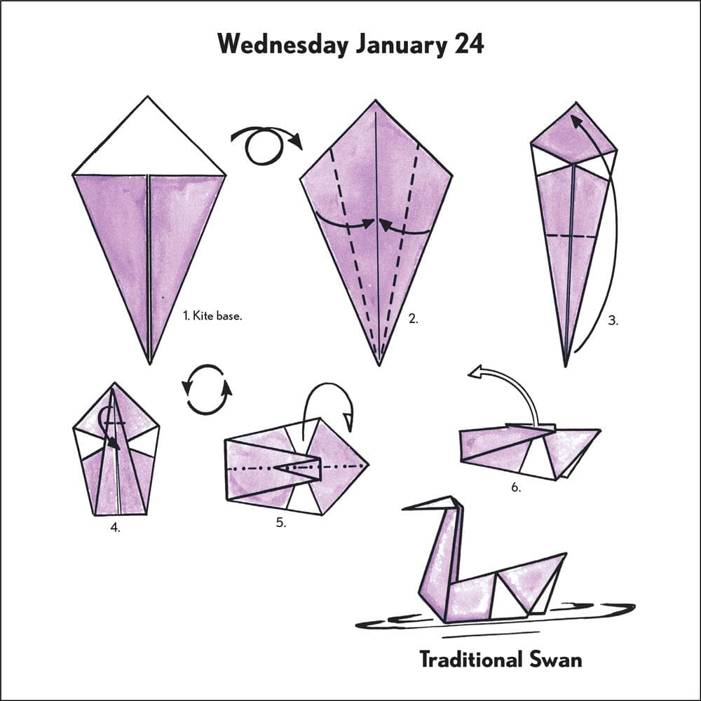 Easy Origami Fold A Day 2024 Box Calendar - Online Exclusive product image
