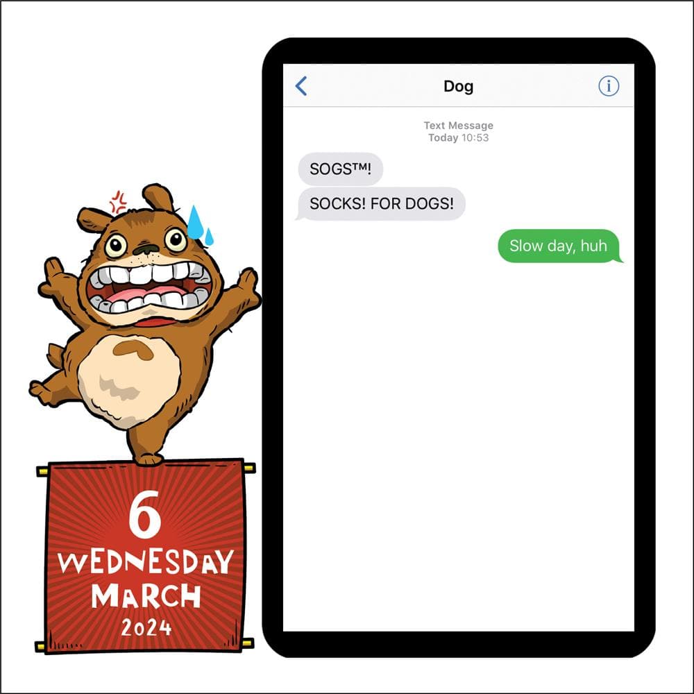 Texts from Dog 2024 Box Calendar product image