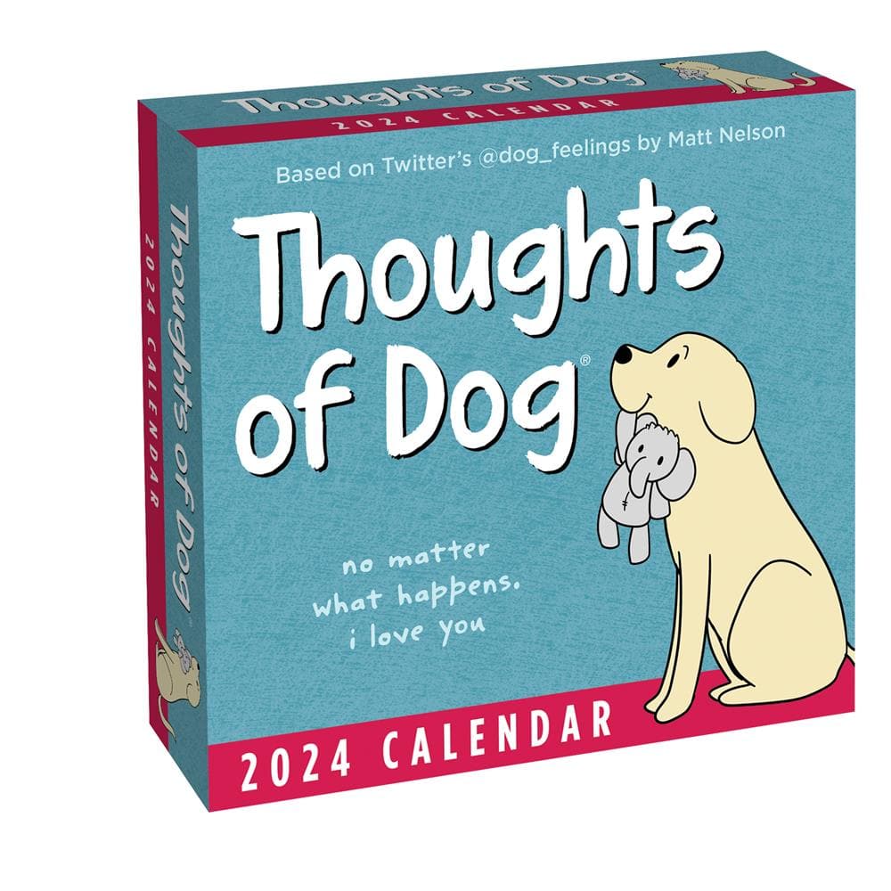 Thoughts of Dog 2024 Box Calendar product image