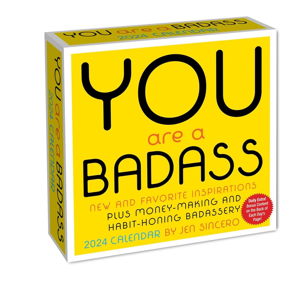 You Are a Badass 2024 Box Calendar product image