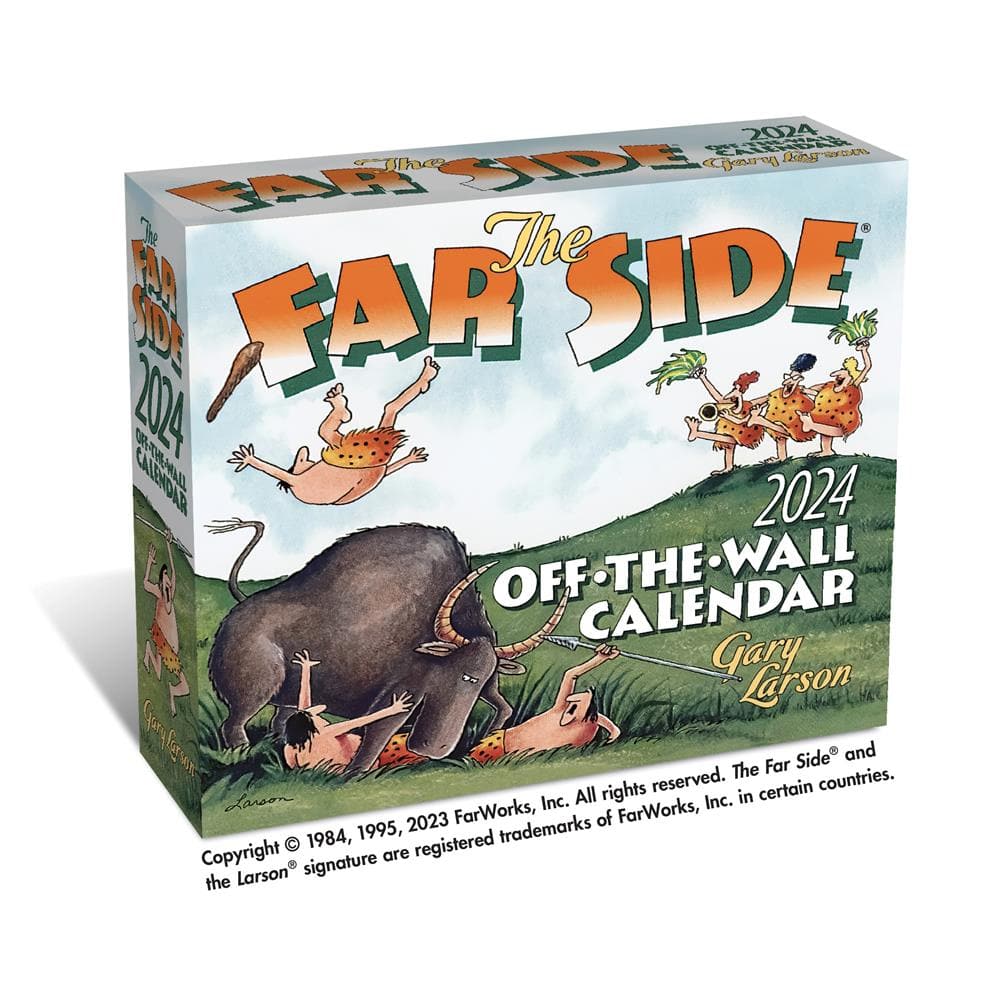 Far Side Off the Wall 2024 Box Calendar product image