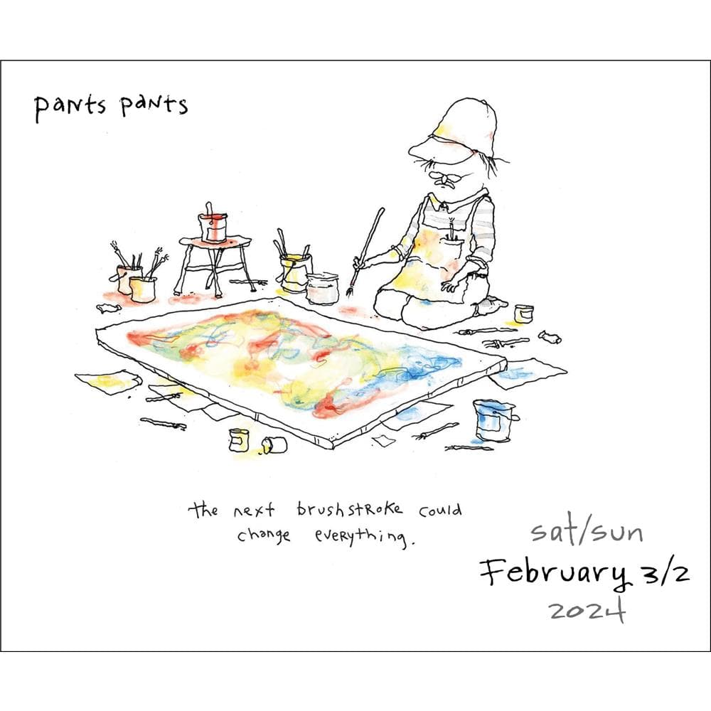 Comics from Pants Pants 2024 Box Calendar - Online Exclusive product image