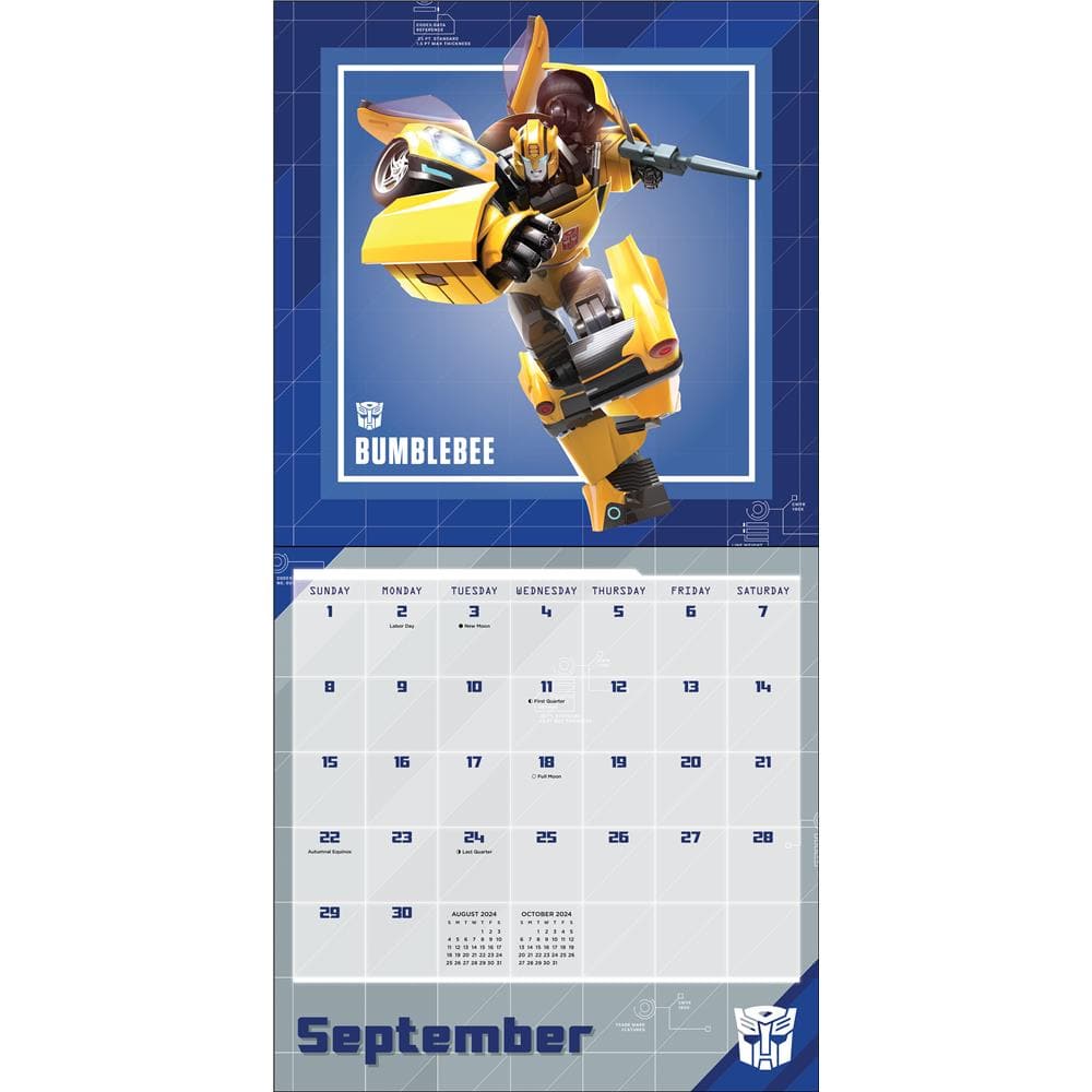 Transformers 2024 Wall Calendar product image