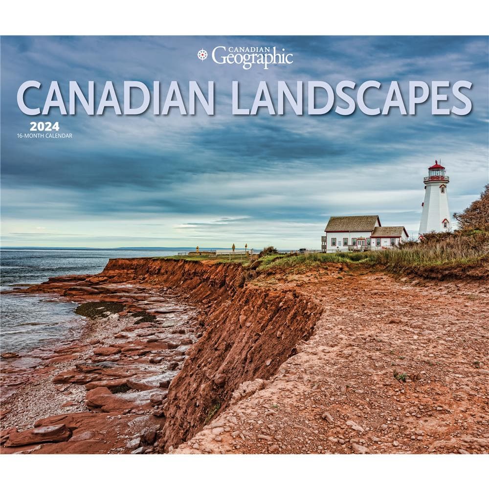 Can Geo Canadian Landscapes 2024 Deluxe Wall Calendar product image