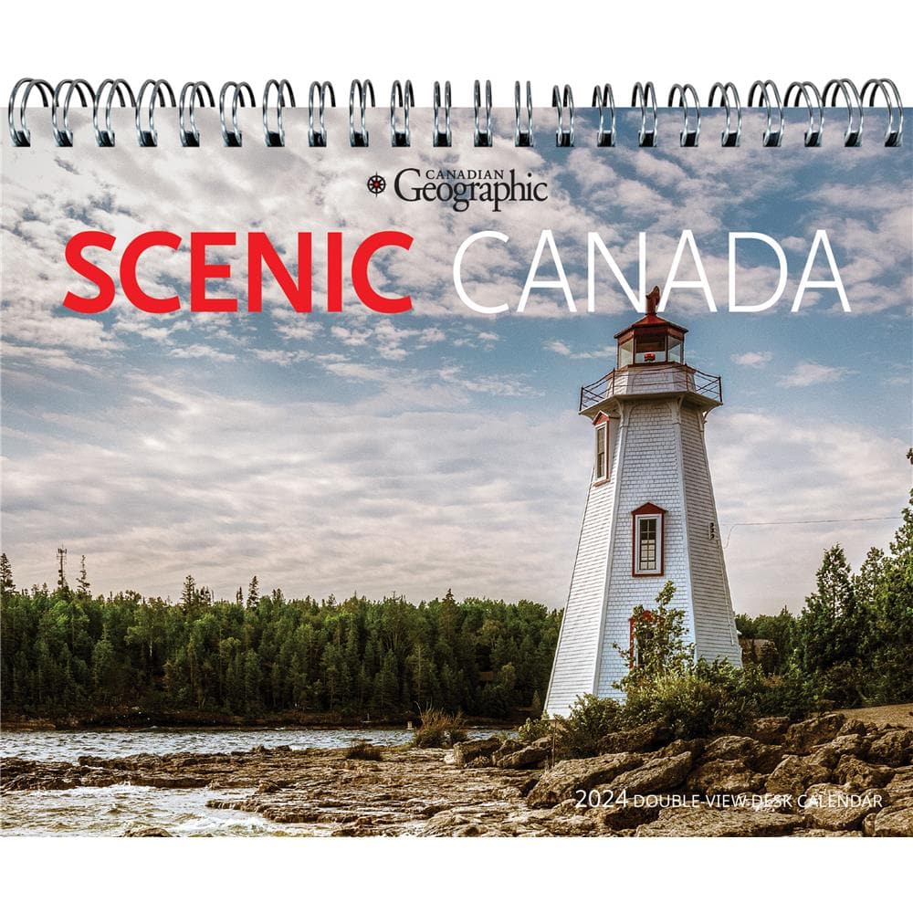 Can Geo Scenic Canada 2024 Easel Calendar product image
