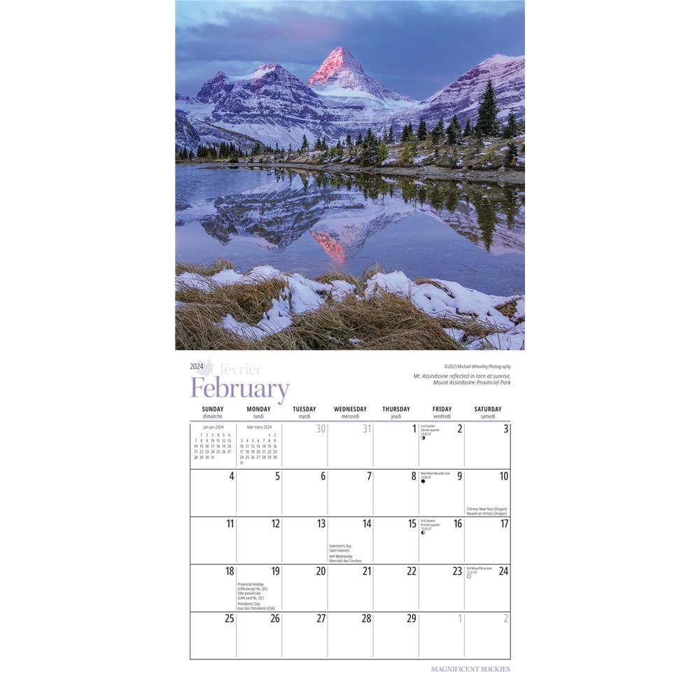 Magnificent Rockies 2024 Mini Calendar - Online Exclusive product image