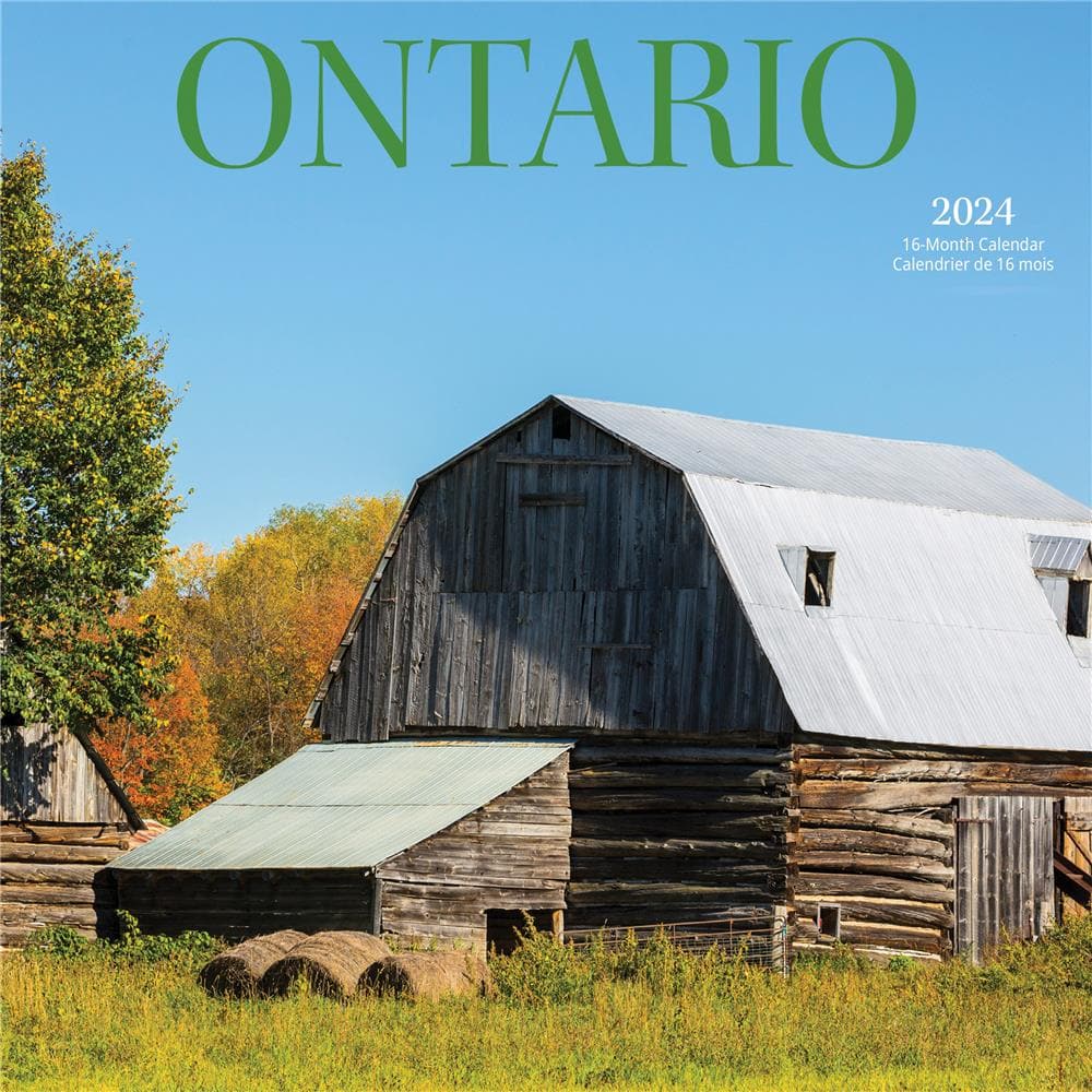 Ontario 2024 Bilingual Mini Calendar product image