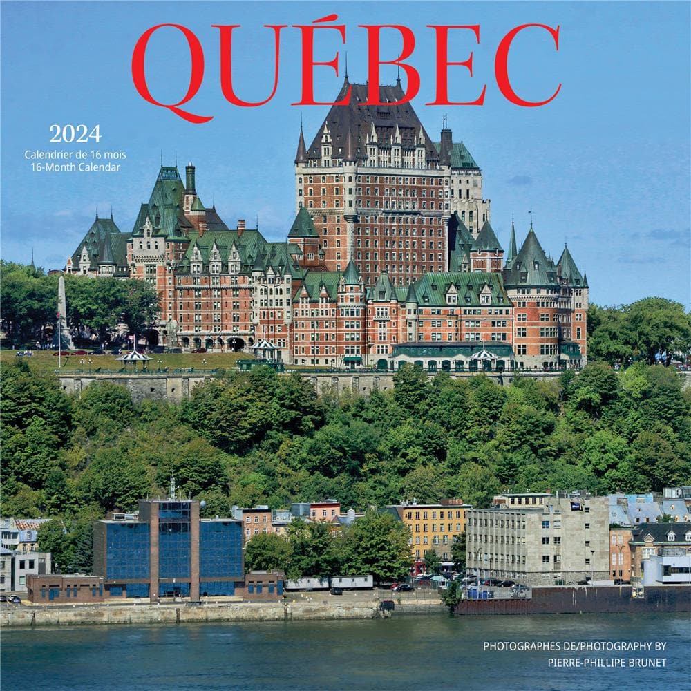 Quebec 2024 Bilingual Mini Calendar product image