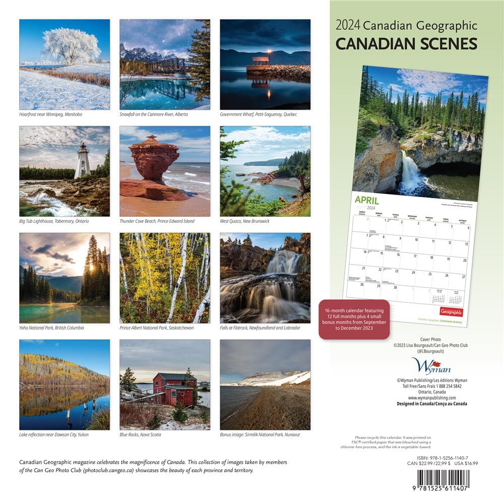 Can Geo Canadian Scenes Can Geo Wall product image
