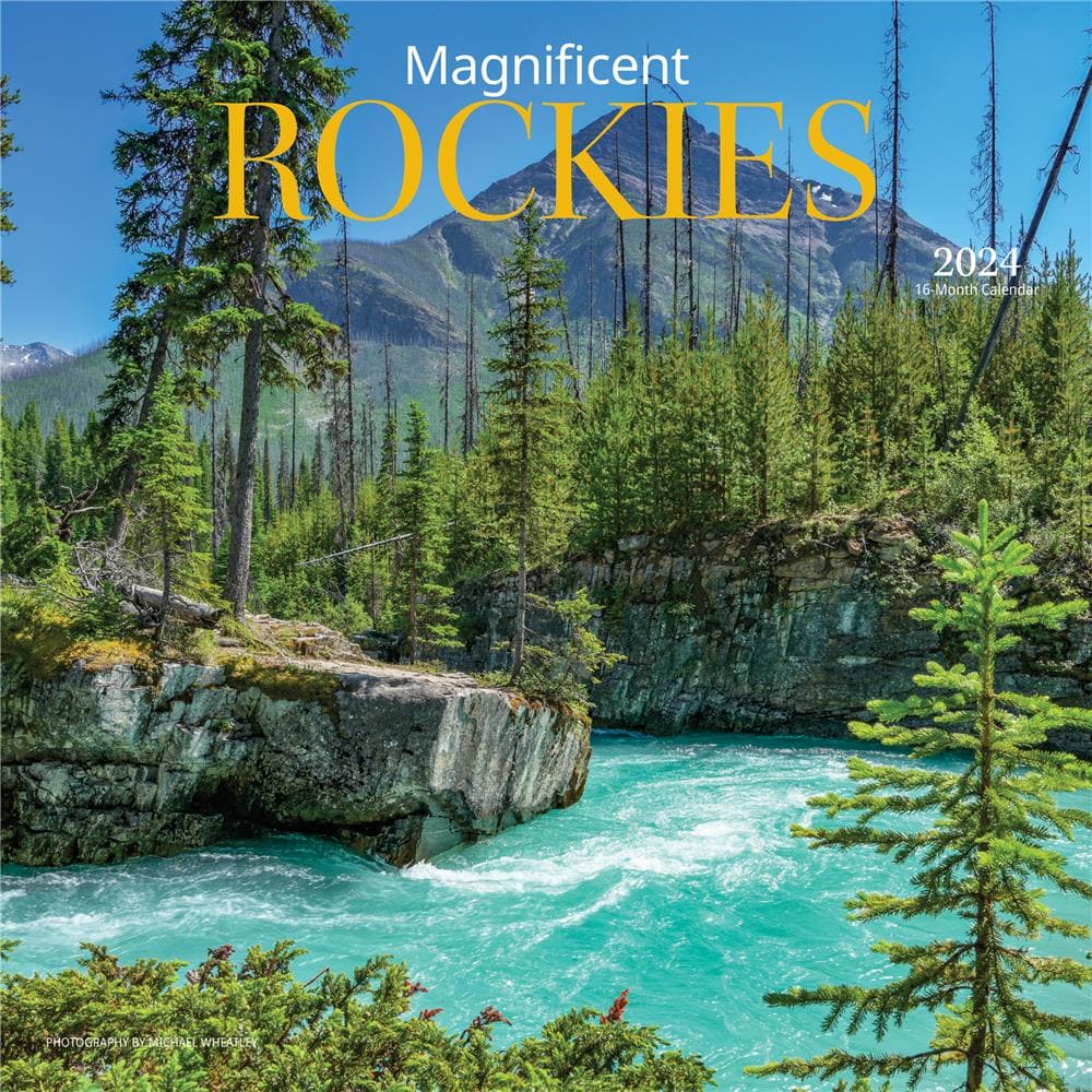 Magnificent Rockies 2024 Wall Calendar product image