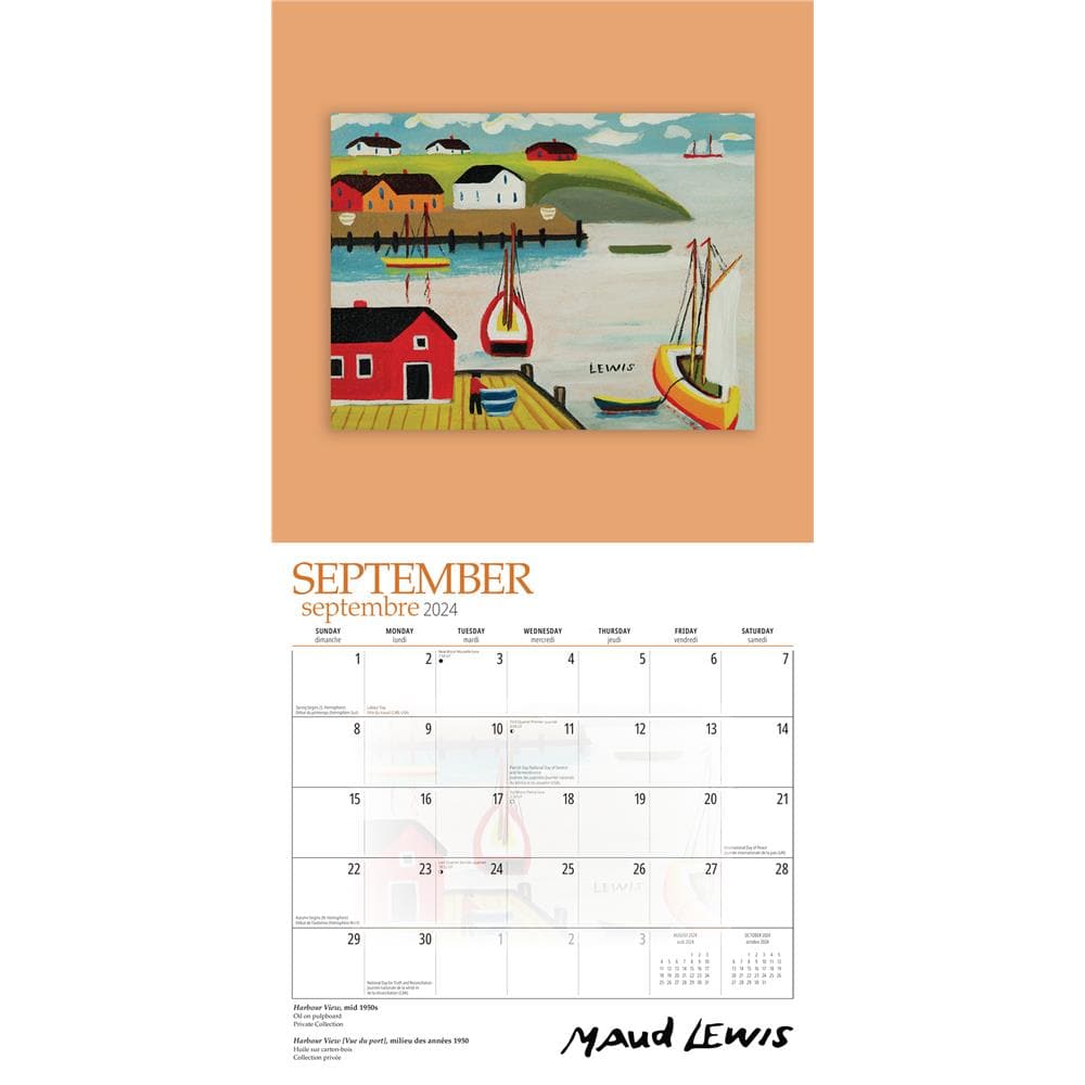 Maud Lewis 2024 Wall Calendar product image