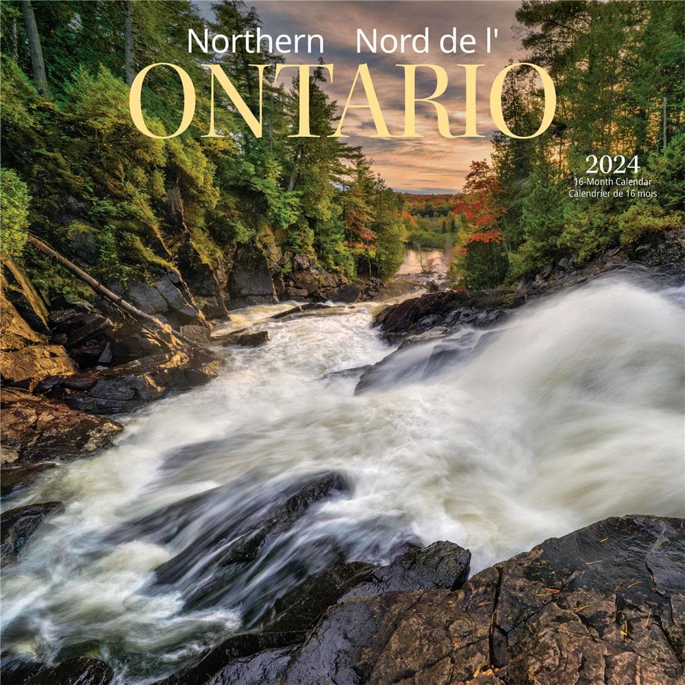 Northern Ontario 2024 Bilingual Wall Calendar product image