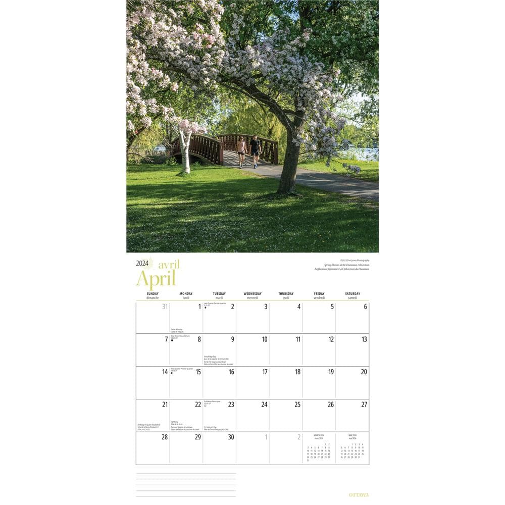 Ottawa 2024 Wall Calendar product image