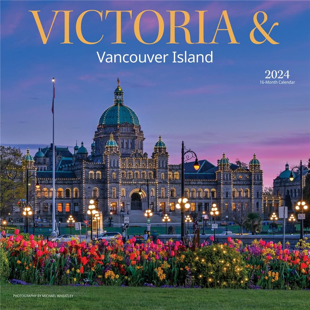 Victoria and Vancouver Island 2024 Wall Calendar product image