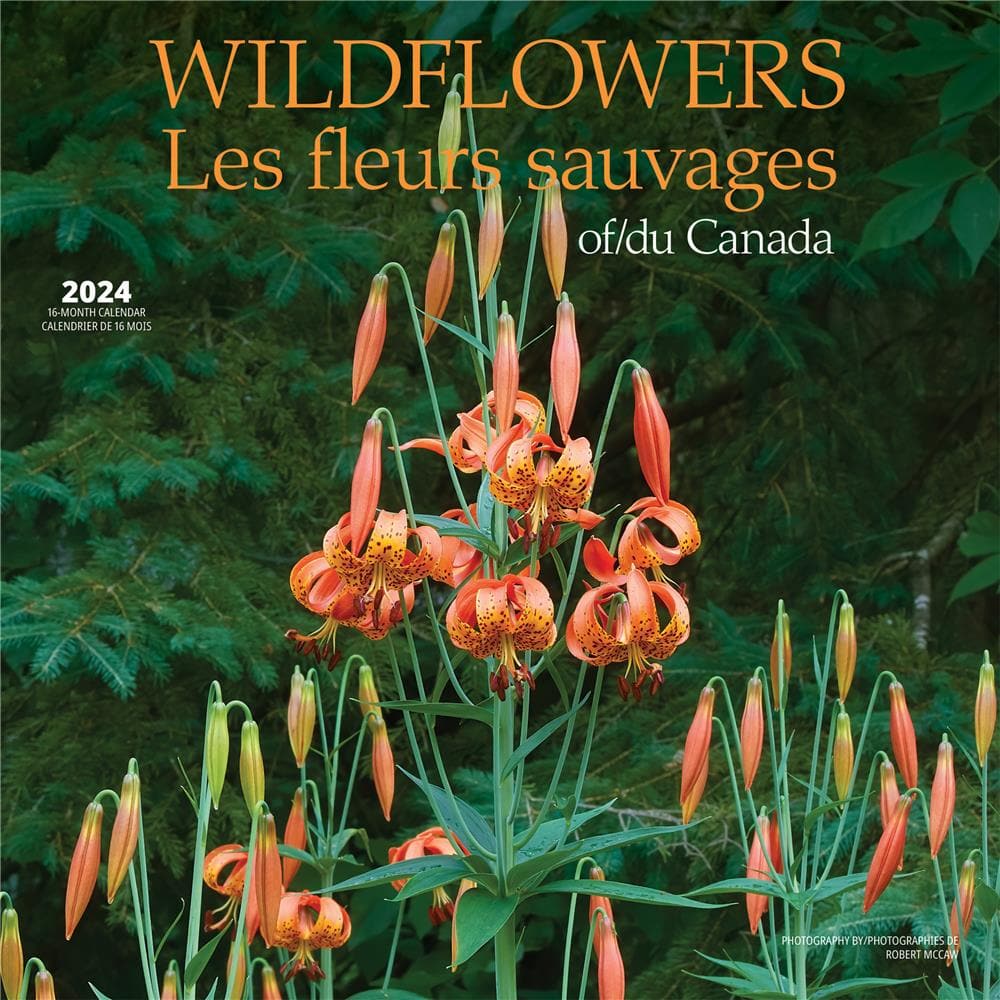 Wildflowers of Canada 2024 Wall Calendar product image