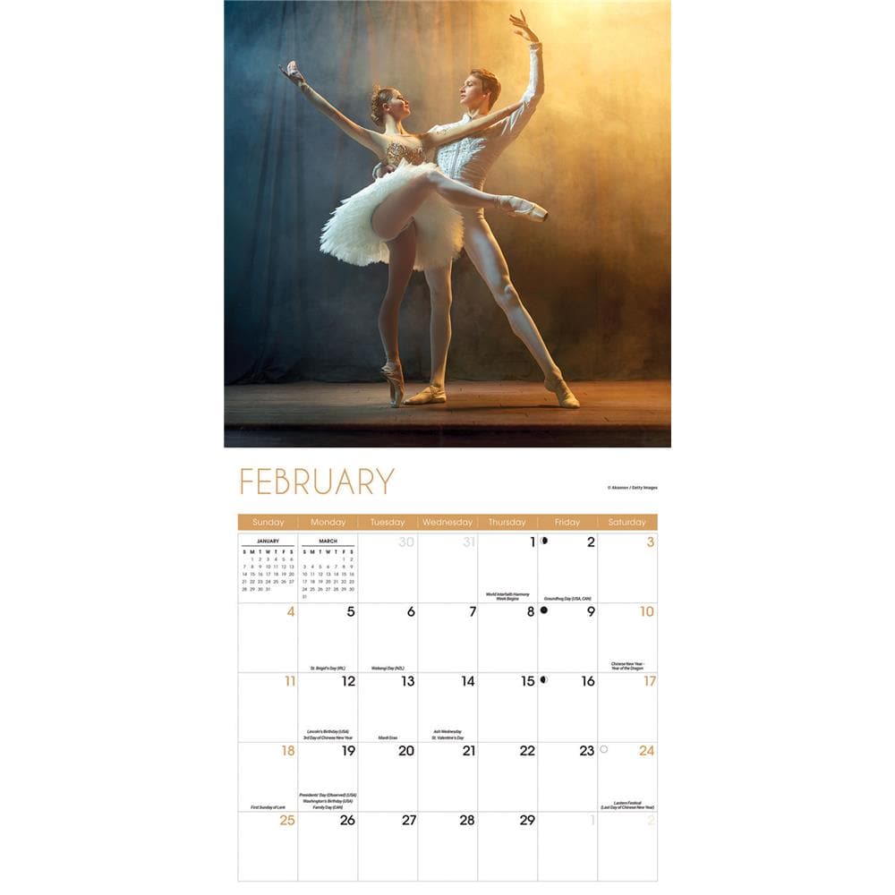 Ballet 2024 Wall Calendar product image