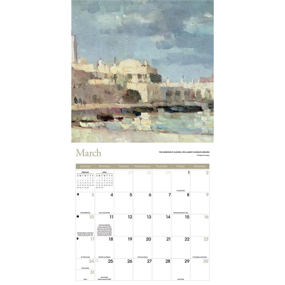 Impressionist 2024 Wall Calendar product image