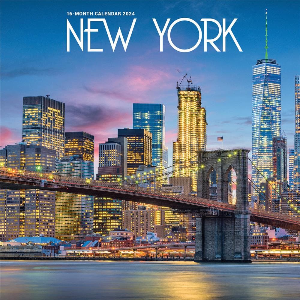New York 2024 Wall Calendar product image