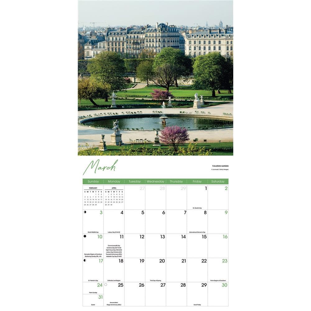 Paris 2024 Wall Calendar product image