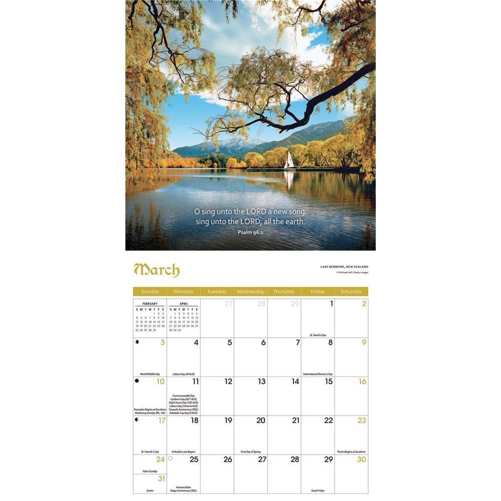 Psalms 2024 Mini Calendar product image
