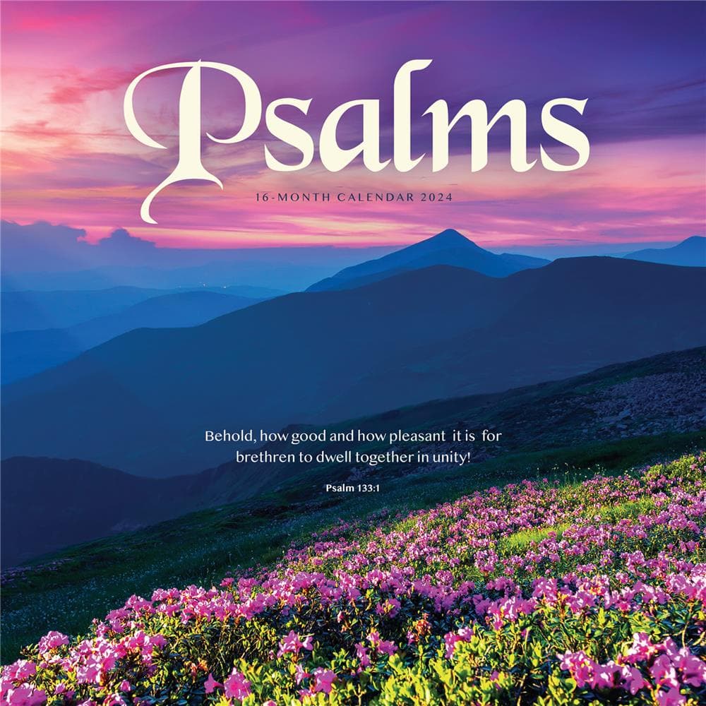 Psalms 2024 Wall Calendar product image