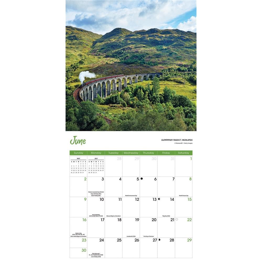 Scotland 2024 Wall Calendar product image