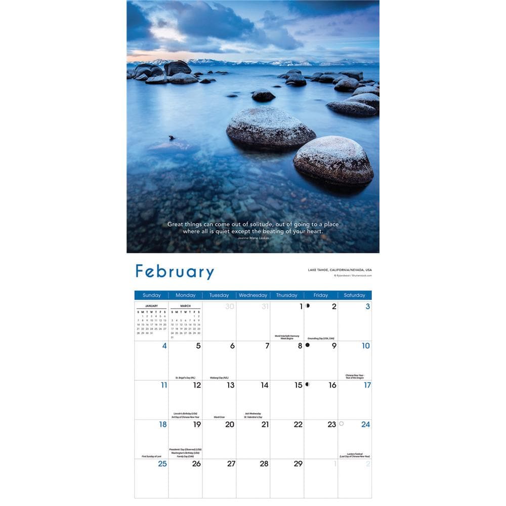 Solitude 2024 Wall Calendar product image